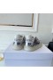 Dior Addict De La Zapatilla De Deporte Blanco Blanco De Piel De Becerro Tejido Técnico De La Mariposa Modificar