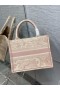 Dior Libro Tote Rosa Toile de Jouy Bordado