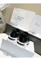 Dior D-PASEAR Zapatillas Negro Blanco Tejido Técnico Oblicua de Impresión