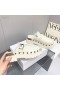 Dior Diorquake Sandalias De Suela De Madera Con Piel De Oveja Blanca