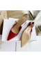 Dior J'ADior Slingback Bombas de 65mm Roja de Patentes de piel de Becerro