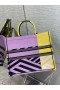 Dior Medio De La Libreta De Bolso De Mano Amarillo D-Selva Pop Bordado