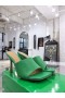 Bottega Veneta Tramo Mulas 90mm Verde de piel de cordero Bottega Veneta Mulas