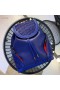 Christian Louboutin Explorafunk Mochila De Cuero De Becerro De Picos De Color Azul Oscuro