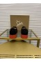 Christian Louboutin Greggo RXL Oxford de Cuero de Becerro y de Terciopelo Negro