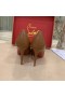 Christian Louboutin Kate Bombas De Cuero De Napa Marrón