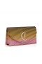 Christian Louboutin Loubi54 Embrague Aftersun Impreso Crepé De Satén Multicolor