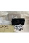Christian Louboutin Loubi54 De Cuero De Patente Del Bolso De Embrague Negro Christian Louboutin Bolsas