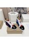 Christian Louboutin Louis Alto-top Zapatillas de Gamuza y Cuero Multicolor