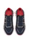 Christian Louboutin Nastroshark Zapatillas de deporte de las Mujeres Olona Canva Y piel de Becerro de la Marina CL Zapatillas