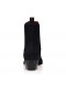 Christian Louboutin Rosalio Chelsea 40 Mm Botas De Crepé De Satén Negro