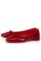 Christian Louboutin Cariño Jane Bailarinas Vog De Cuero De Patente Loubi