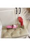 Christian Louboutin CL Mulas 50mm Malha Impresa en Tela de color Rosa CL Zapatillas