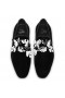 Christian Louboutin Diente De León Petunia Mocasines De Terciopelo, Y Charol Negro