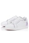 Christian Louboutin Divertido Vieira Baja-Top Sneakers de piel de Becerro Blanco CL Zapatillas