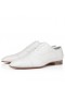 Christian Louboutin Greggo Oxford, Nappa Cuero Blanco Zapatos De Christian Louboutin