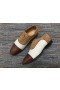 Christian Louboutin Greggo Oxford, Veau Velours De Cuero De Becerro Blanco Marrón