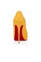 Christian Louboutin chica Caliente de Alta 120 Mm Bombas de Cuero de Napa de Polen CL Zapatillas