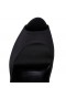 Christian Louboutin Señora Peep Suola Strass 150 Mm Bombas De Crepé De Satén Negro