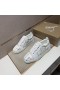 Christian Louboutin Louis Junior Hombres de Baja-top Zapatillas Blanco Zapatos CL