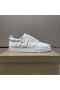 Christian Louboutin Louis Junior Hombres de Baja-top Zapatillas Blanco Zapatos CL