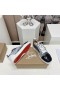 Christian Louboutin Louis Junior Picos Orlato Zapatillas De Deporte De Cuero Multicolor