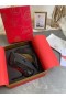 Christian Louboutin Pigalle Spikes Bombas 120mm Cuero Nappa Negro Zapatos CL