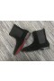Christian Louboutin Sansón Orlato Chelsea Botas de ante Negro Zapatos CL