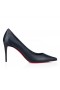 Christian Louboutin Deportivo Kate 85 Mm Bombas De Cuero De Napa Marino