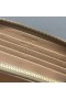 Saint Laurent Monograma Zip Alrededor De Cartera De Polvo De Grano De Cuero