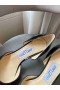 Jimmy Choo 85mm Bombas de Brillo de Degradar el Tejido Negro