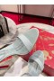 Christian Louboutin Condorapik Reina Sandalias de 100mm Cuero de Patente de la Luz Azul