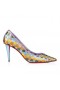 Christian Louboutin Damipump 85mm Bombas de Cuero Multicolor Zapatos de Christian Louboutin