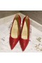 Christian Louboutin Kate Strass Degradar las Bombas de 100 mm de Gamuza Roja
