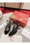 Christian Louboutin Lipsita Jane Cuero de Patente de Mary Jane Pumps 55 Negro Zapatos CL