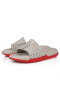 Christian Louboutin Take It Easy Mulas de Goma de Oca CL Zapatillas