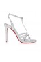Christian Louboutin Tangueva 100 Mm De Tiras De Las Sandalias Zapatos De Christian Louboutin