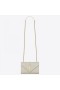 Saint Laurent Sobre Pequeño Bolso Blanco De Grano De Cuero De Saint Laurent Bolsas