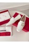 Roger Vivier Mini Broche De Hebilla Mocasines De Charol Blanco