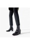 Christian Louboutin de Arranque Mayerswing Negro/de la plata de la Pantorrilla