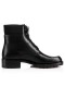 Christian Louboutin De Arranque Trapman De Cuero Negro