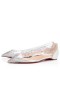 Christian Louboutin Degrastrass Versión Plana Bianco PVC