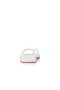Christian Louboutin Loubi Flip Donna Plana De Goma Blanca