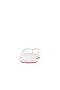 Christian Louboutin Loubi De Goma Blanca Flip Flop