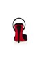 Christian Louboutin Bombas Astrid 100 mm Negro/lin Negro de Gamuza de piel de Becerro
