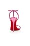 Christian Louboutin Sandalias Para mí 100 mm Conf/met Fucsia/lin Conf Cuero