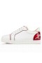 Christian Louboutin de la Zapatilla de deporte de la Diversión Vieira Bianco/loubi de la Pantorrilla