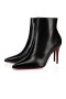 Christian Louboutin Spikita Botín Para Kate 85 mm Zapatos de Cuero Negro