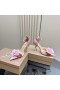 Christian Louboutin Bellarose 100 Mm Strappy Pumps Crepe Satin Pink