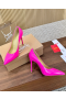 Christian Louboutin Kate Pumps 100mm Patent Leather Neon Pink